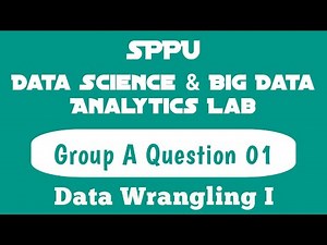 Data Wrangling I | Question 01 | Group A | DSBDA Lab | TE Comp Engg | SPPU