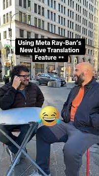 Using Meta Ray-Ban’s New Live Translation Feature