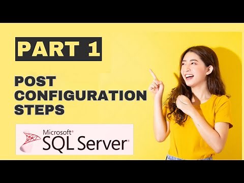 Post Configuration steps for MS SQL SERVER Part 1 | Min and Max Memory