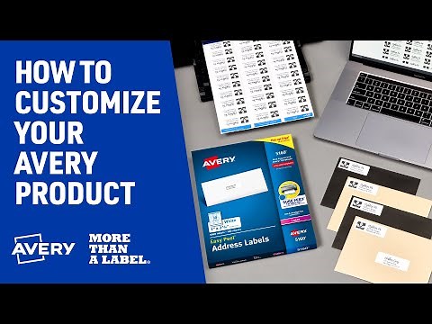 How to Use Avery Design & Print Online