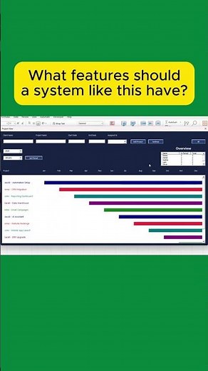 Build a Project Management Tool in Excel (From Scratch)