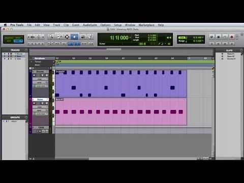 Viewing MIDI Data in Pro Tools