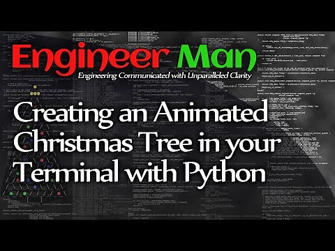 Creating an Animated Christmas Tree in your Terminal with Python
