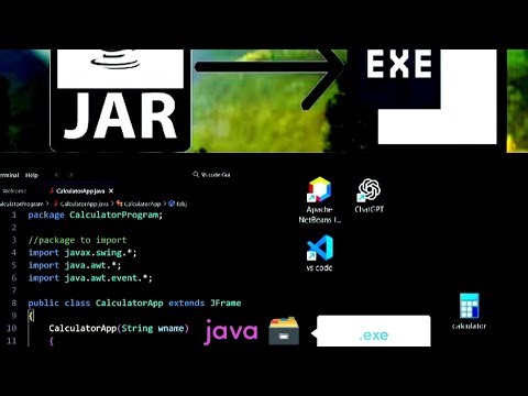 Easily Convert Java File to EXE with Custom Icon | Step-by-Step Tutorial