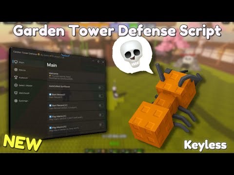 *NEW* Garden Tower Defense Script [ Pastebin 2025 ] Keyless