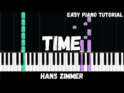 Hans Zimmer - Time (Easy Piano Tutorial)