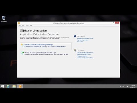 Microsoft App-V: how to create and use