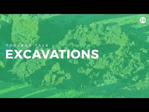 Excavations Toolbox Talk