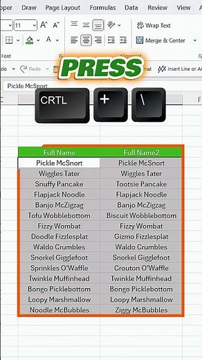 How to Compare Two Columns in Excel Fast