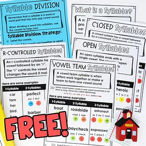 1.1K views | Not sure how to teach syllables or even if you should at the upper elementary level? The short answer is that yes, you definitely should! Teaching syllables gives students a strategy for all vowel types, reteaches phonics to older readers, gives students a strategy to decode longer words, and more! Get tips and tricks for teaching syllable types plus a free set of posters here: https://jenf.link/decoding | Teaching with Jennifer Findley | Facebook