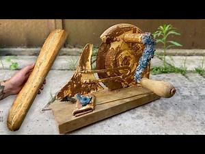 Restoration of a very rusty bread slicer
