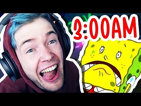 3AM AT THE KRUSTY KRAB!!!