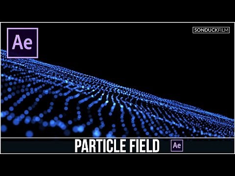 After Effects Tutorial: Particle Field Audio Reaction - Trapcode Form