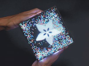 RGB LED Matrix Cube with 25,000 LEDs