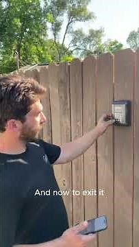 How to Program a LiftMaster Keypad to a Gate Operator?