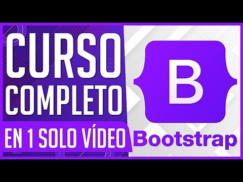 Curso de Bootstrap COMPLETO - Crear Página Web y Subirla a Internet (HTML + CSS + JS)