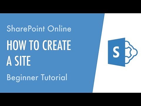 How to Create a Site in SharePoint Online - Beginner Tutorial