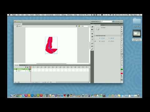 Adobe Flash CS5 Tutorial - How to Use the Bone Tool