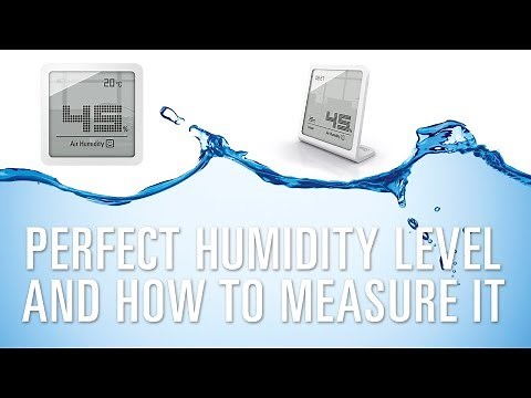 Perfect humidity level and how to measure it!