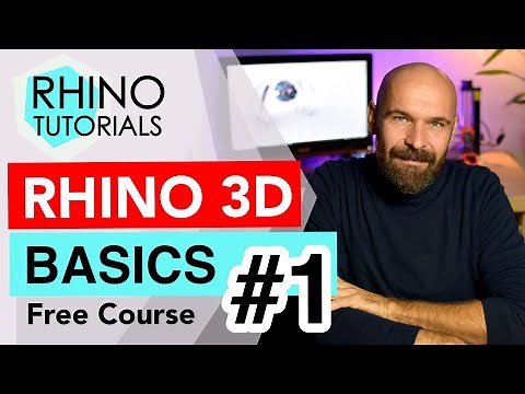 RHINO TUTORIAL - Basics session #1 of 6