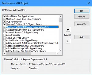 VBA - Expressions Rationnelles (Regex)