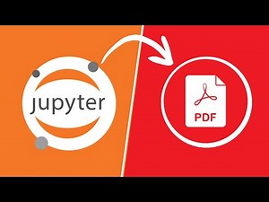 How to Download Jupyter Notebook as PDF Fast! - Preserve Formatting