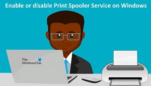 How to enable or disable Print Spooler Service on Windows 11/10