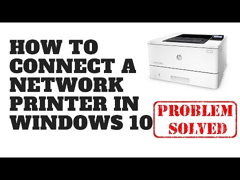 How to Connect A Network Printer in Windows 10