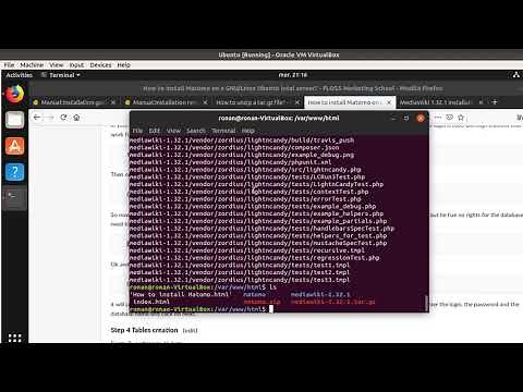 How to install MediaWiki on a local server?