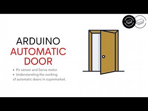 Automatic Door || Arduino Uno Projects || PIR Sensor||Servo Motor