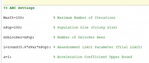 Artificial Bee Colony (ABC) Algorithm - Simulation Tutor