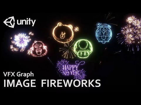 Unity VFX Graph - Image Fireworks
