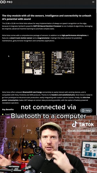 Voice recognition on the edge? AI-assisted motion detection? OH YES #electromaker #arduino #raspberrypi #arduinoproject #electronics #robotics #iot #robot #machinelearning #artificialintelligence #ai #datascience #deeplearning #technology #python @officialarduino