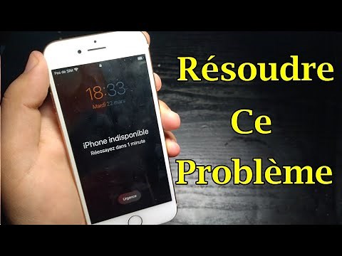 iPhone indisponible, Comment Faire ?