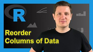 R Reorder Data Frame Columns (4 Examples) | Sort Position of Variables