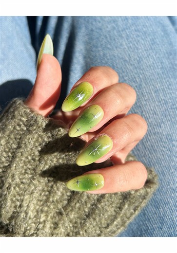 Elphaba Inspired Nail Art Tutorial