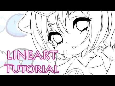 Paint tool SAI - Lineart Tutorial