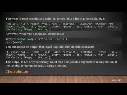 Splitting Words into a List in Python