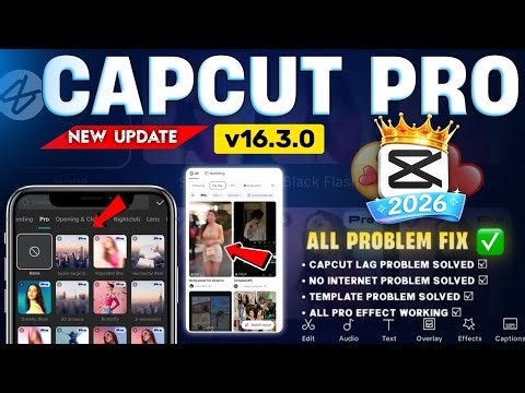 Capcut New Update 16.3.0 | CapCut No Internet & Template All Problem Solved (100% Working All ✅)