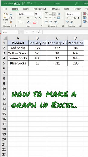 How to Make a Graph in Excel Tutorial