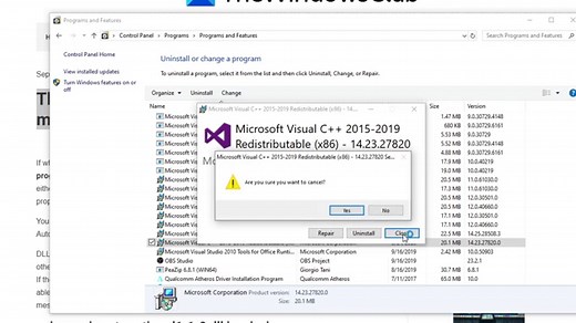 Fix api-ms-win-crt-runtime-l1-1-0.dll or api-ms-win-crt-heap-l1-1-0.dll is missing error