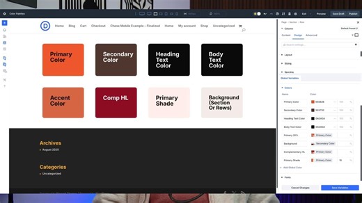 Still guessing colors with hex codes? 🎯 In this video, we break down 5 modern color palettes for 2026 and show how to build them properly using Divi 5’s HSL-powered Color System 🎨⚙️ Create scalable palettes, store them as Global Variables, and update your entire site from one place 🚀 | Elegant Themes