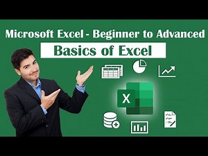 Excel Tutorials : Complete Beginner's Guide to Excel - Learn the Basics of excel step by step
