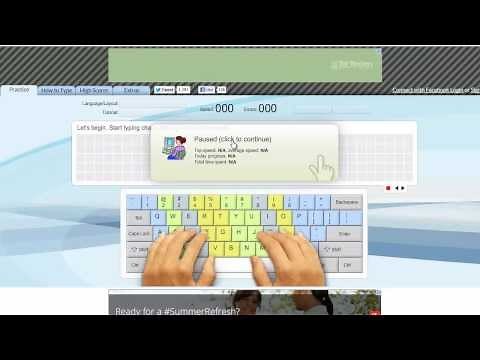 Learn how to type online for FREE