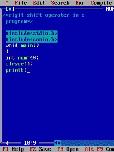 Right shift operator in c.... #CProgramming#BitwiseOperator #RightShift #shorts #easy #MKCoder01