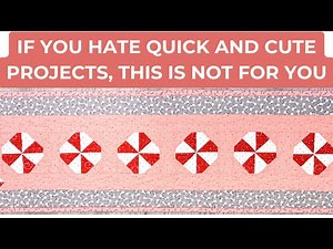 Easy Peppermint Table Runner You Can Make Today