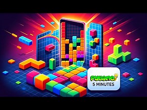 Tetris Core Algorithm Explained: Python & PyGame in 5 Minutes!