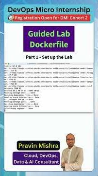 Dockerfile Guided Lab Part 1 Scratch to Container 1