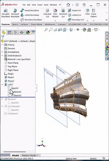 Helical Gear Design in SolidWorks | Gear Modeling Tutorial #shorts