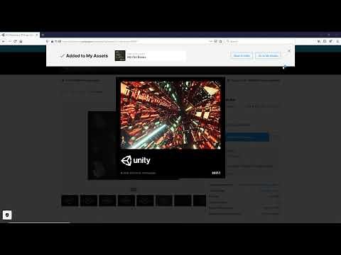 Importing packages in Unity 2021
